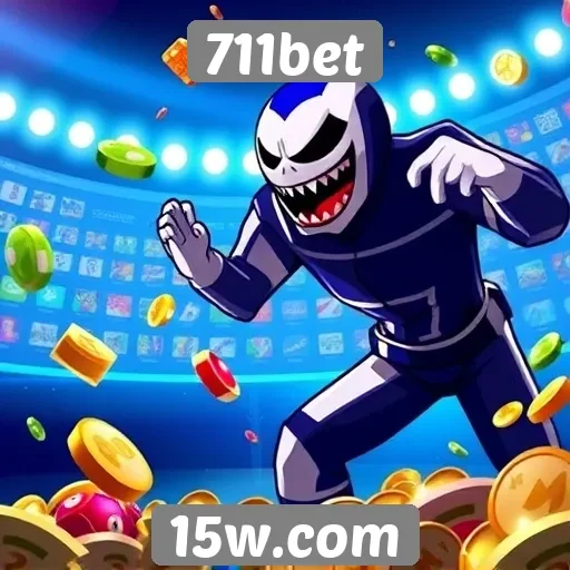 A variedade de jogos disponíveis na 711bet